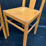 Suite de 3 chaises de bistrot