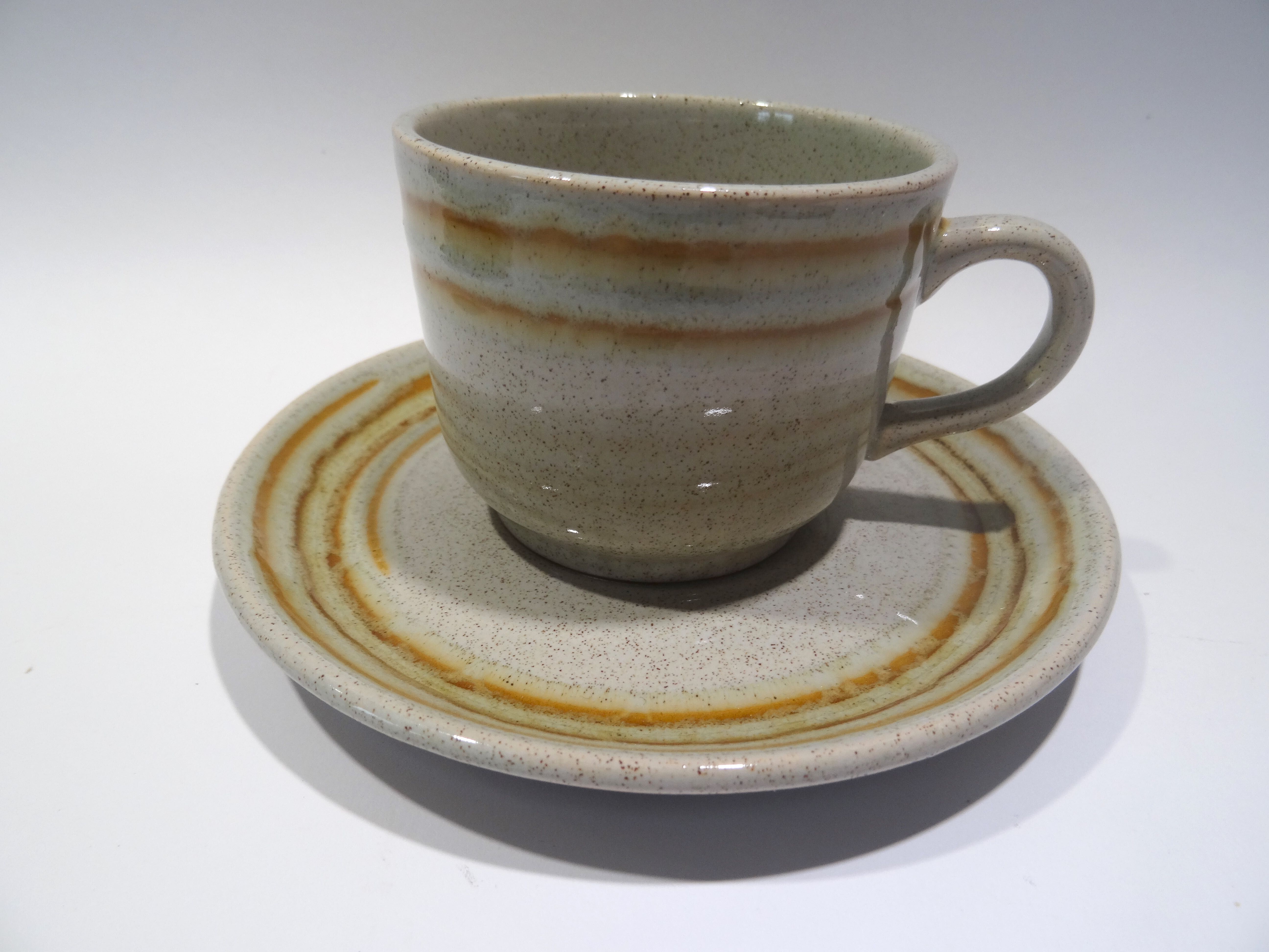 Sarreguemines coffee cups