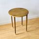 Table d’appoint vintage pieds fuselés 1950