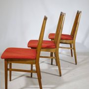 Mid-Century Dining Chairs in Walnut, Set of 10, 1960s