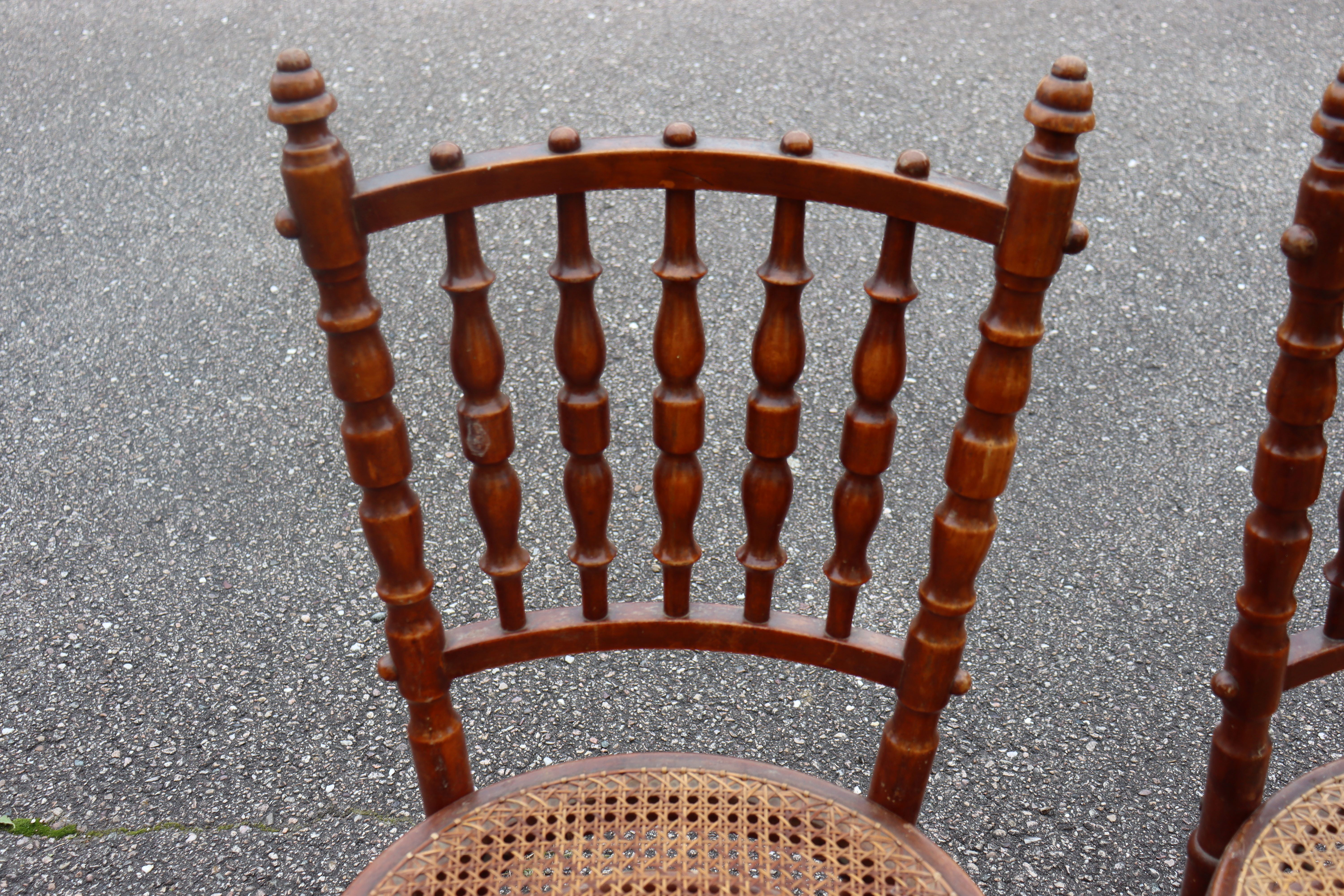 Series 4 bistro chairs Fischel N109