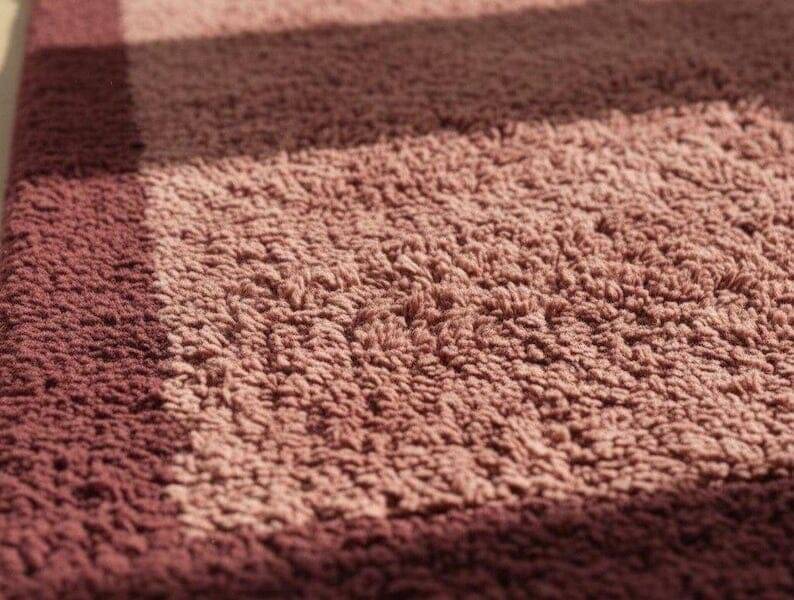 Tapis en laine pure fait main sur mesure taille 2/3