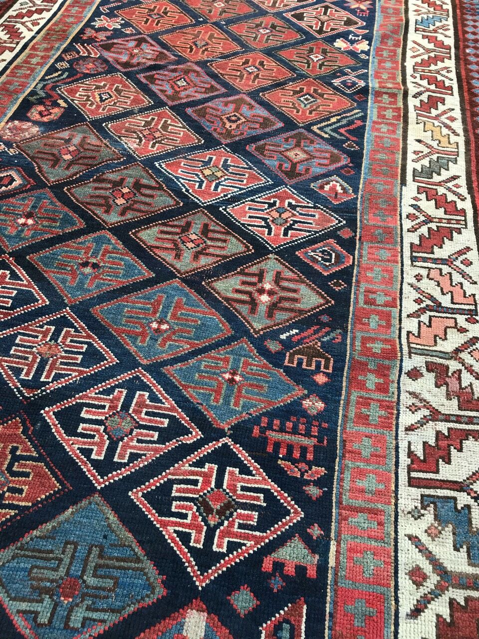 Tapis ancien nord ouest d’Iran 139x284 cm