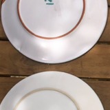 7 assiettes Céramique Vallauris Robert Picault