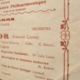 Poster "Grand Concert" - City of Saint-Macaire - 1934