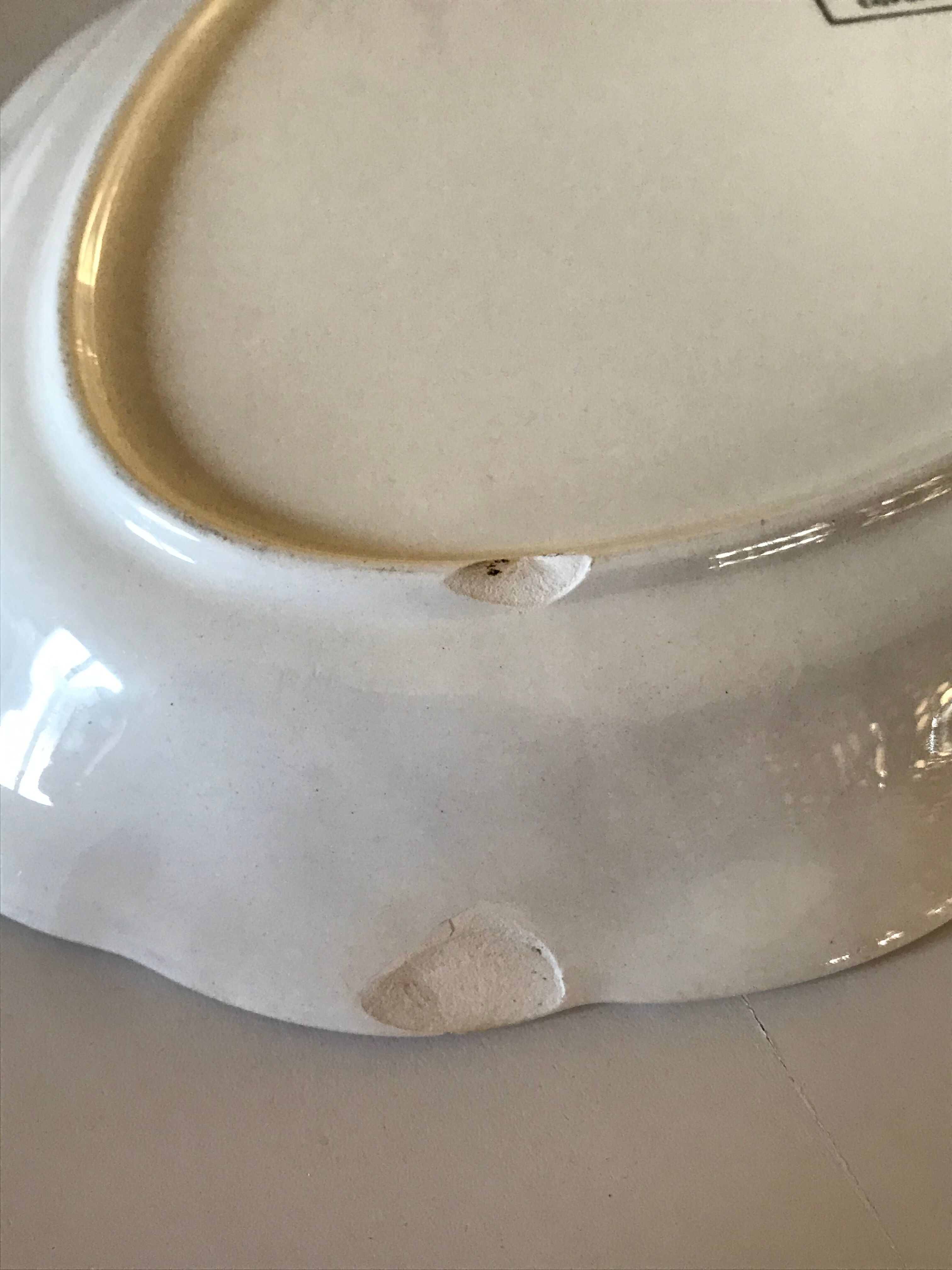 Digoin Sarreguemines dish