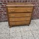 Commode vintage pieds compas