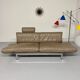 De Sede ds 140 grey 2/3 seater sofa, vintage leather, 80s design