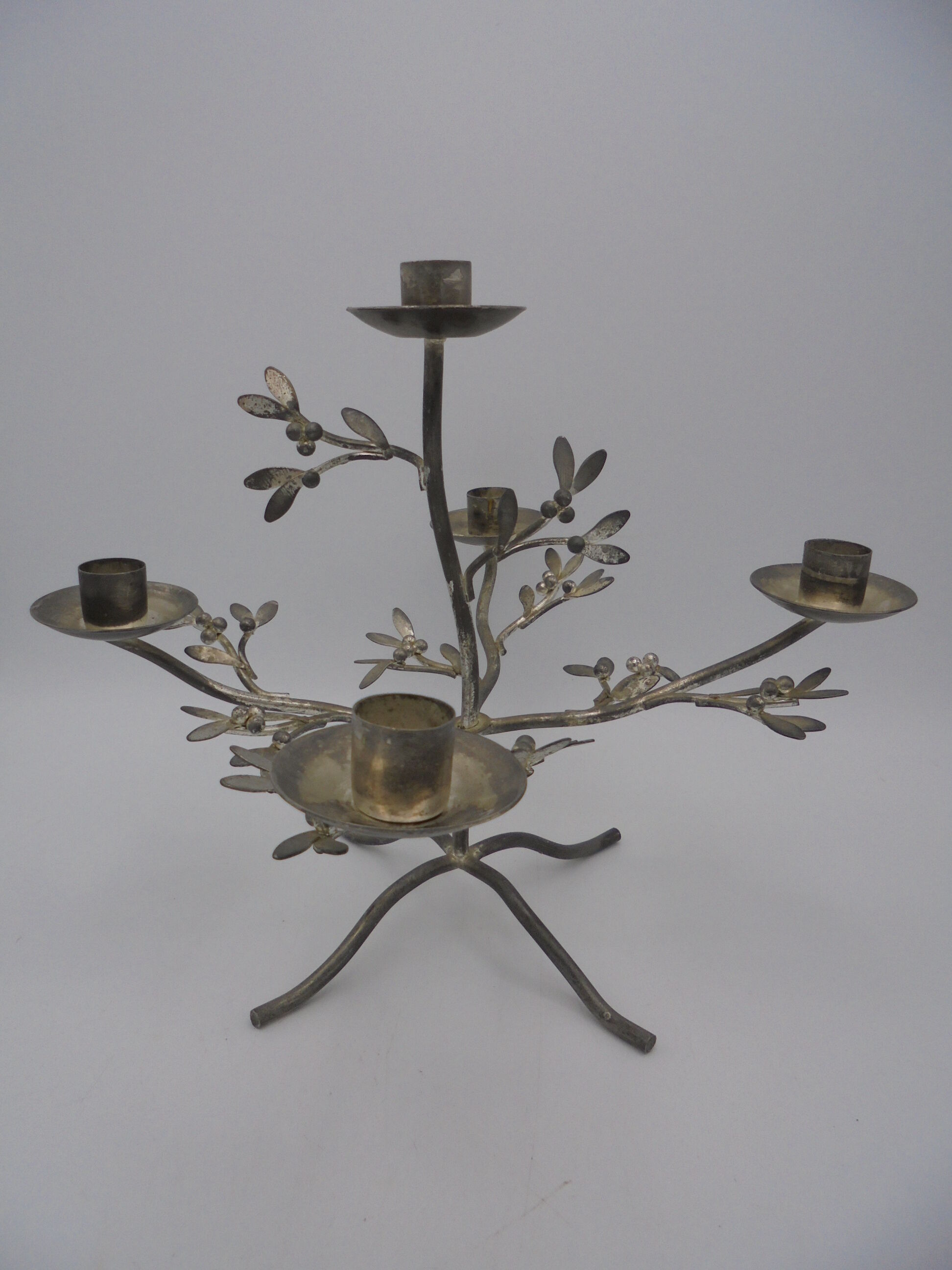 Chandelier décor houx