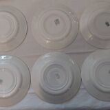 Castre earthenware flat plates, September model