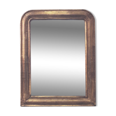 Antique Louis Phillipe mirror, gilded with gold leaf - "Marcelin"