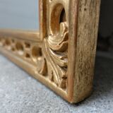 Antique gilded LXVI mirror