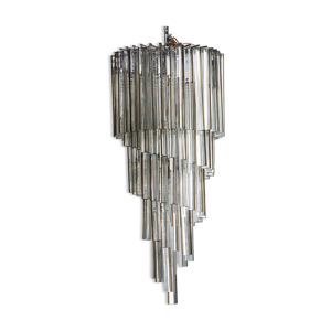 lustre Spiral Murano, italie, années 1970