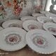 Set of 12 hollow plates K&G Lunéville model Tradition