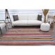 Vintage Turkish Oushak Handmade Wool Cotton Beige Kilim Area Rug 167x231