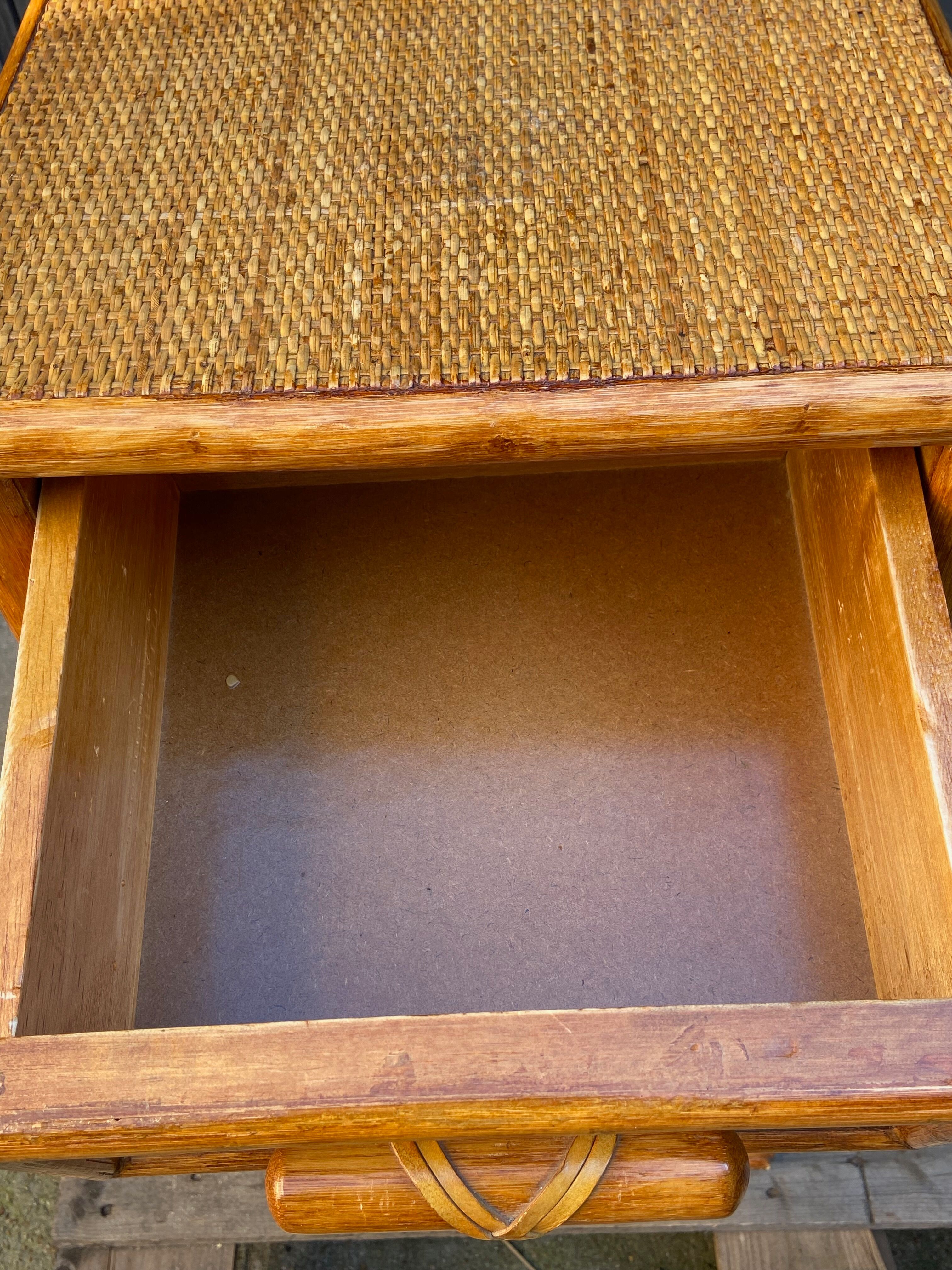 Rattan bedside furniture