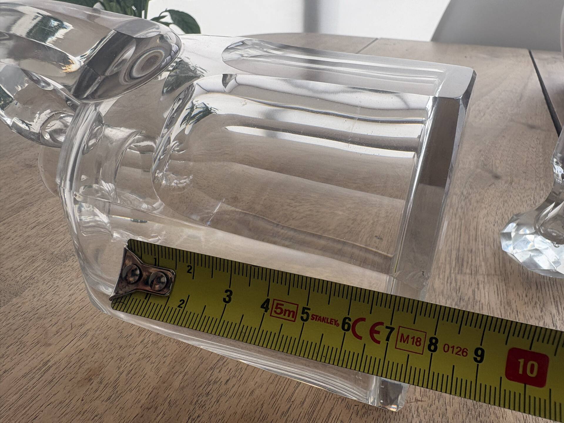 Antique Baccarat crystal whisky decanter, Malmaison - Circa 1900