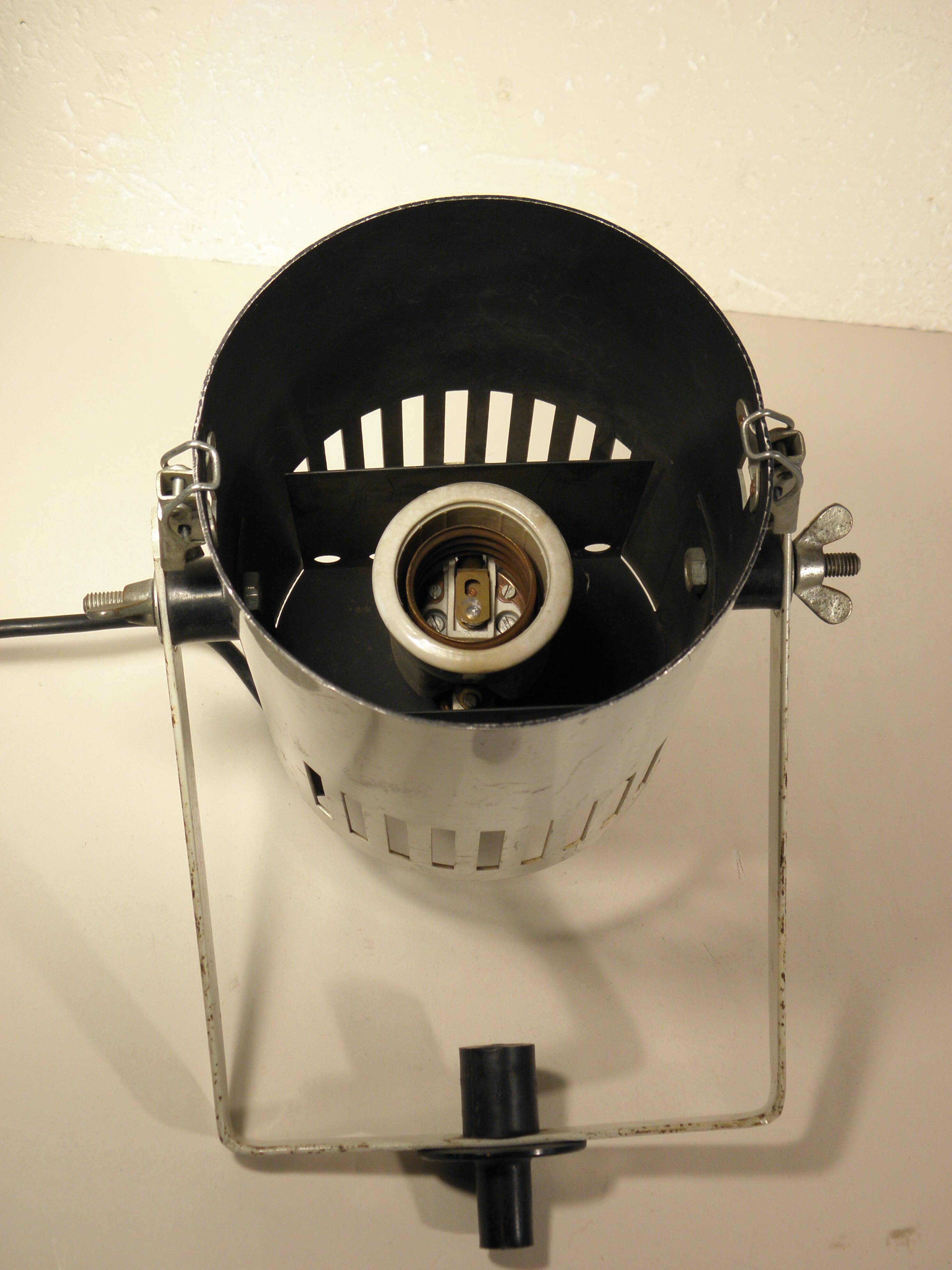 Pair of Lita studio spotlights 1970