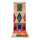 Colourful Berber hallway rug 75 x 280 cm