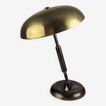 Lampe de table vintage par Oscar Torlasco pour Lumi en laiton