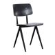 Industrial Galvanitas S16 Dining Chairs in Black, Netherlands