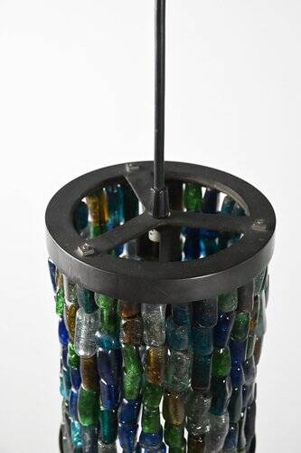 Lustre vintage en laiton