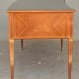Plated style Louis XVI mahogany desk