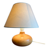 Lampe à poser pied bois