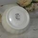 2 Digoin white ceramic milk coffee bowls
