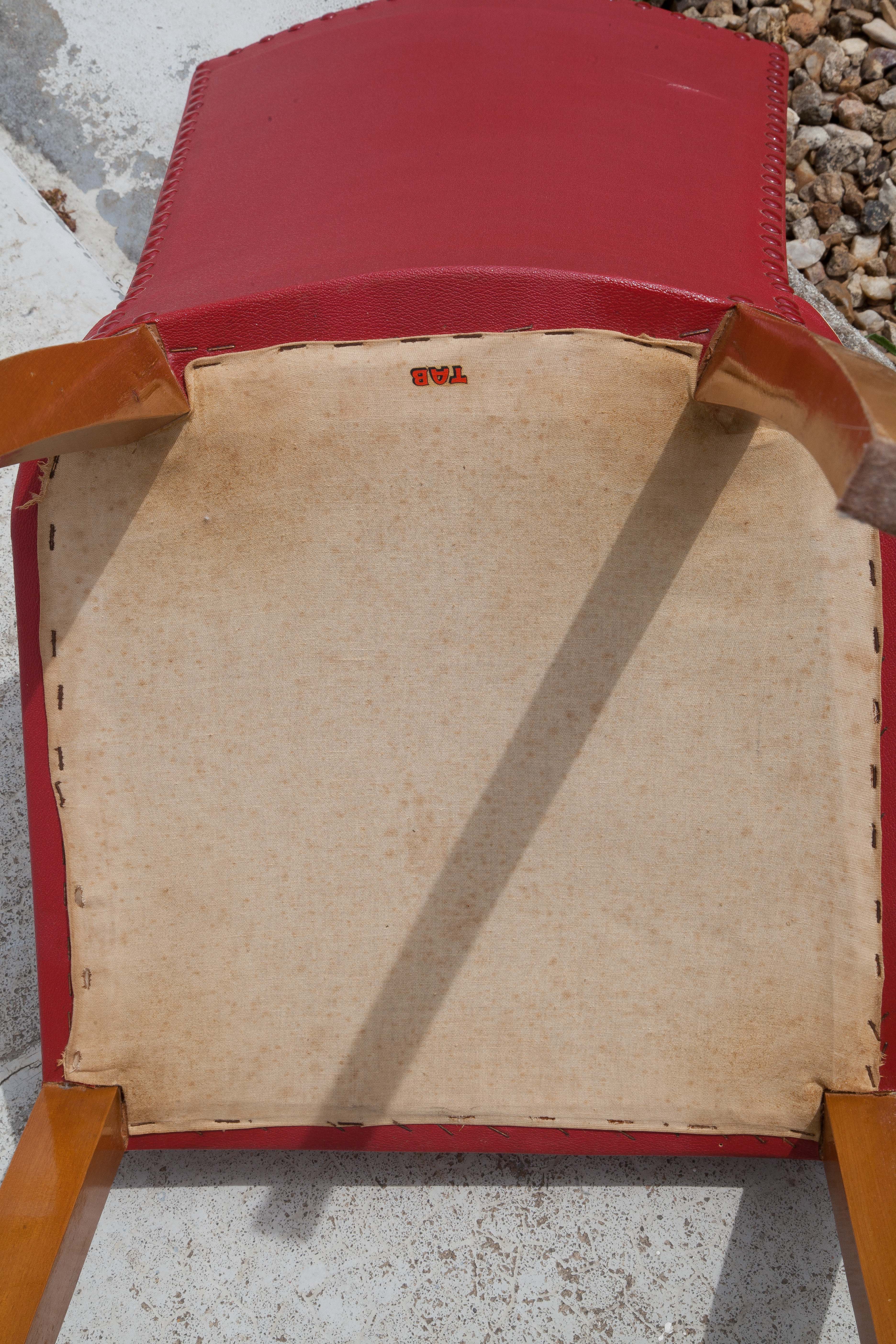 Paire de chaises vintage marque tab