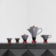 Coffee / tea set designed by Pietro D'Amato, manufactured by Costantini l’Ogetto