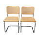 Pair of B32 Chairs Marcel Breuer