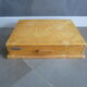 Old wooden administrative storage drawer block