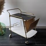 Vintage bar cart