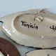 Trio of handcrafted ceramics from Nabeul (Tunisia)
