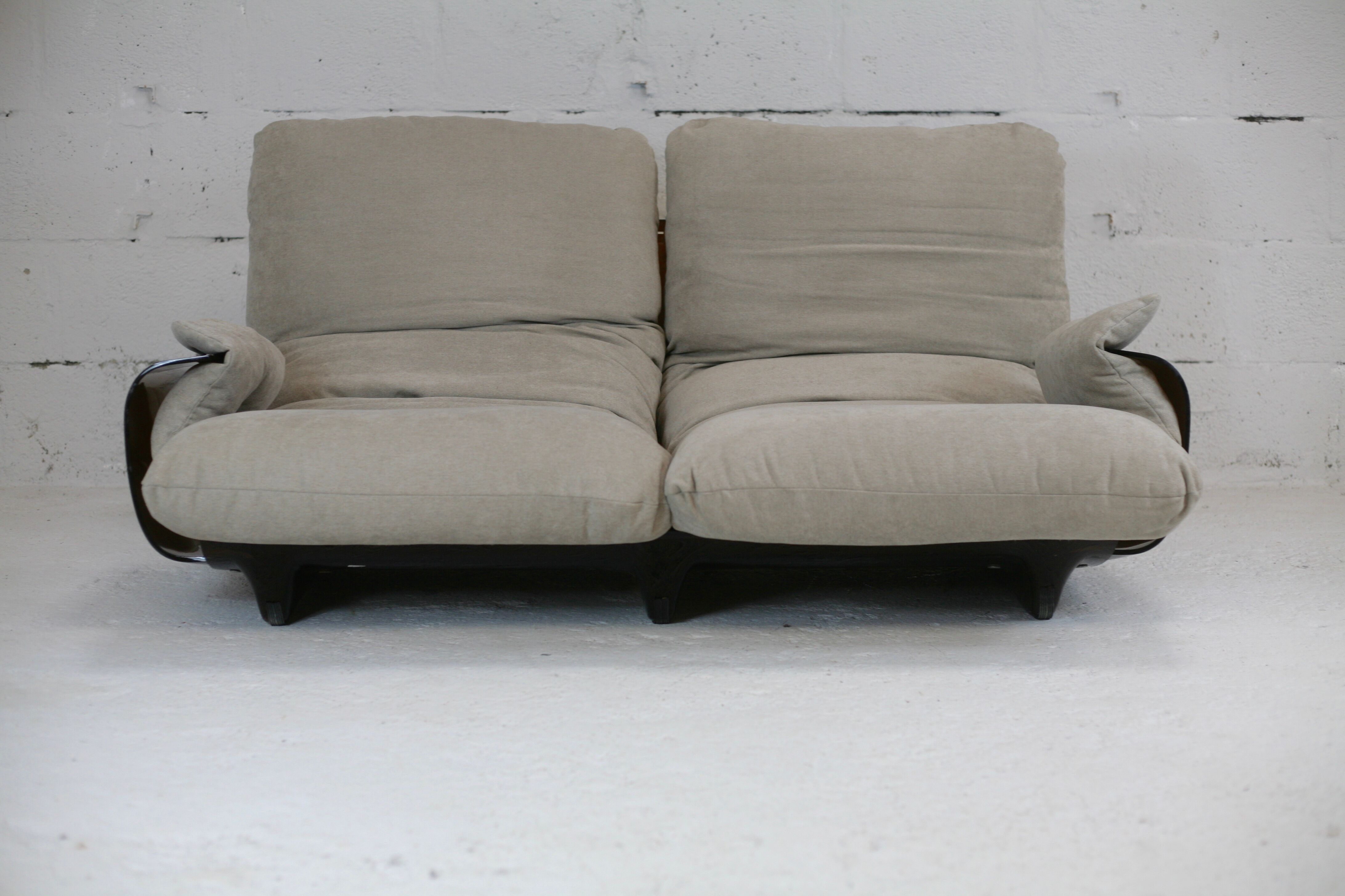Model Marsala 2-seater sofa by Michel Ducaroy, Roset edition, France, circa 1970