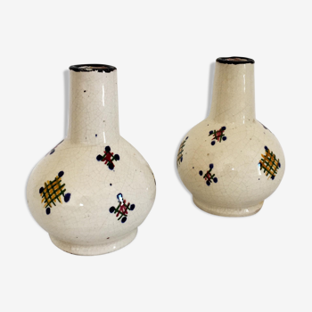 Lot de 2 vases marocains