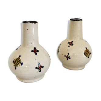 Lot de 2 vases marocains