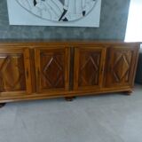 Solid walnut sideboard