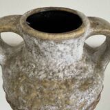German ceramic vase with handles from the 60s