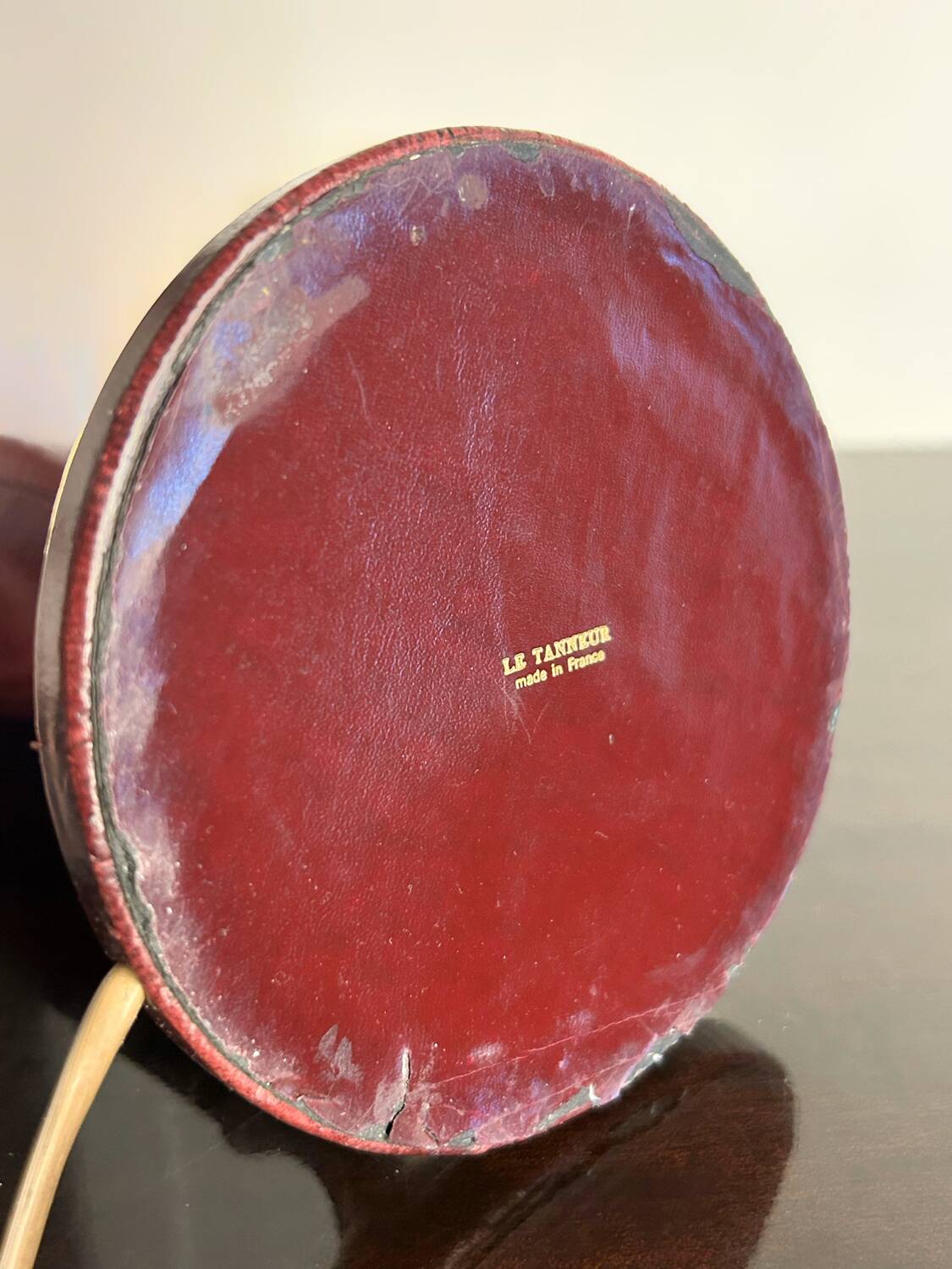 Leather lamp The tanner 60s/70s