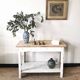 Console shabby chic en bois
