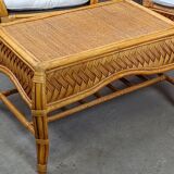 Rattan living room
