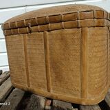 Old trunk rice straw