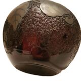 Large art deco ball vase signed d'argyl