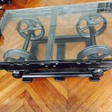 Table basse en fonte