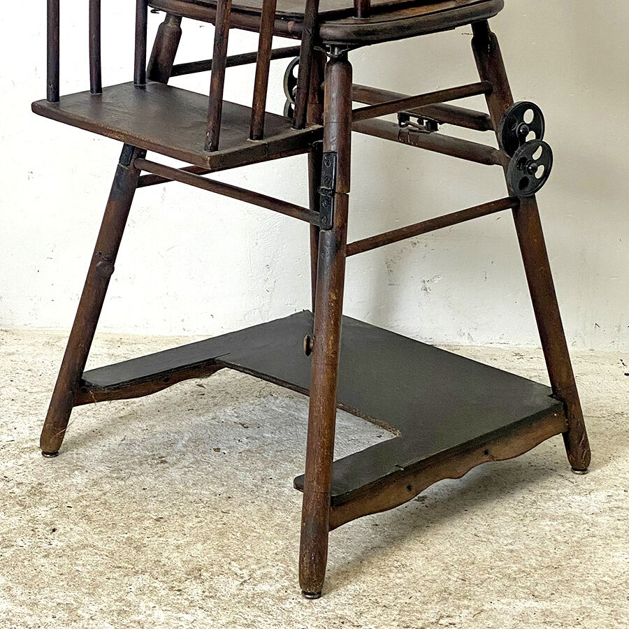 Chaise bébé vintage 1950