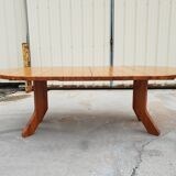 Extendable pine dining table 1970