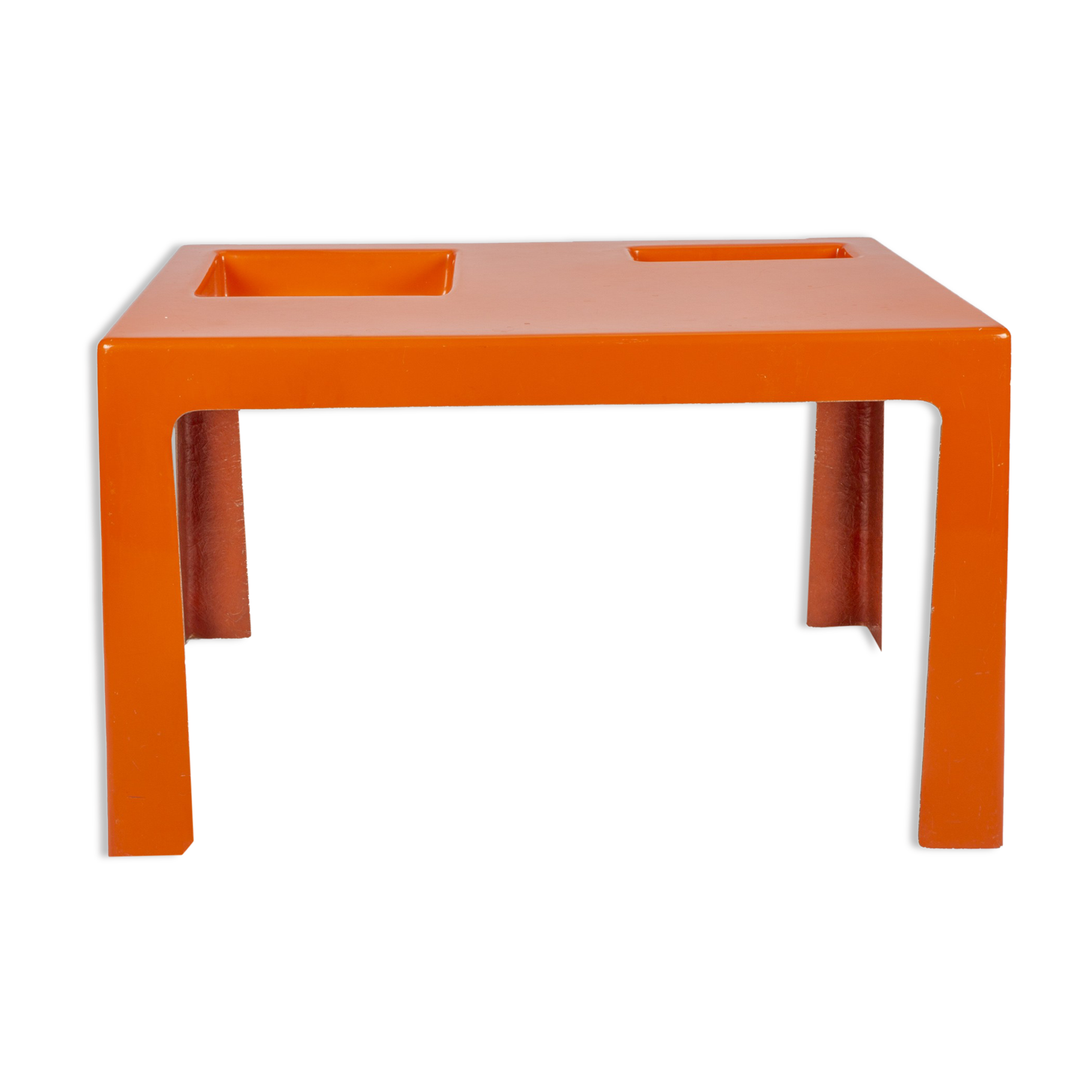 Orange Coffee Table