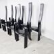 Golem chairs by Vico Magistretti, set of 8, 1970s